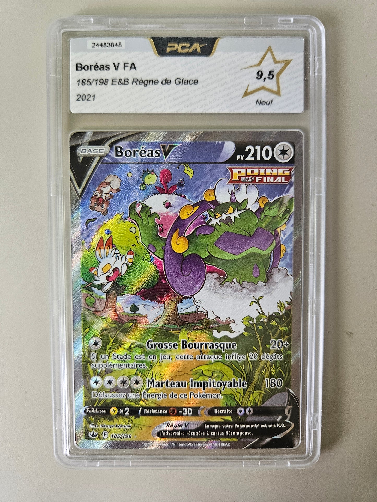 Carte PCA Pokémon Boréas