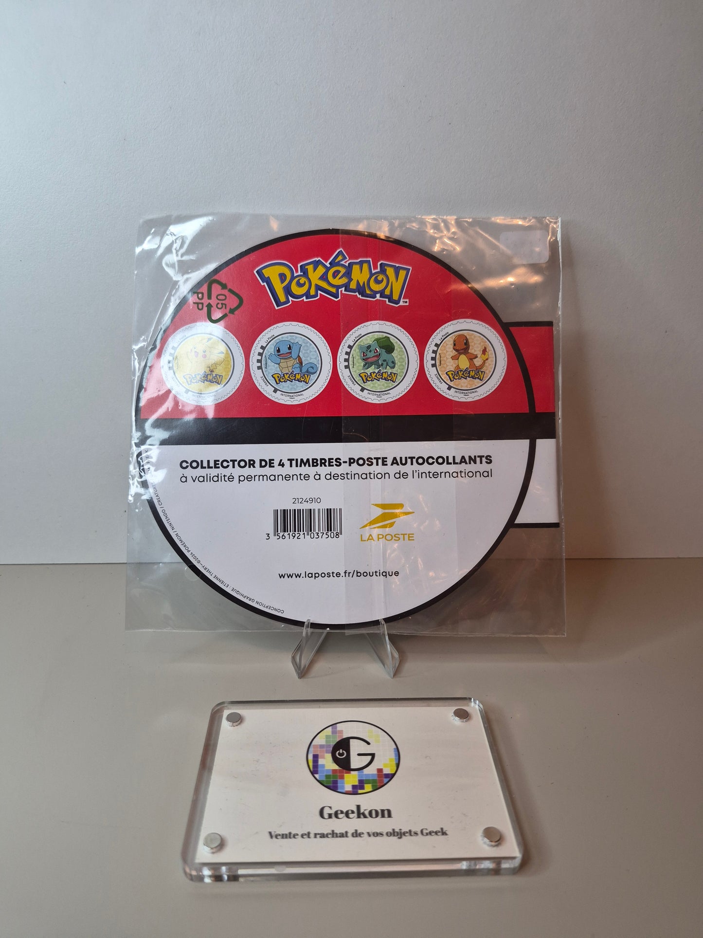 Timbres Collector Pokémon
