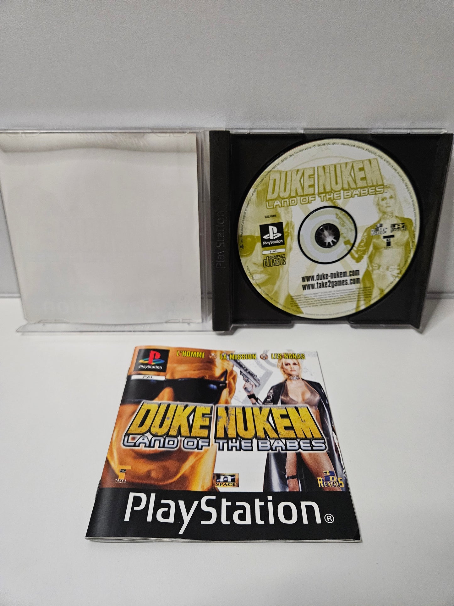 Playstation - Duke Nukem Land of the babes