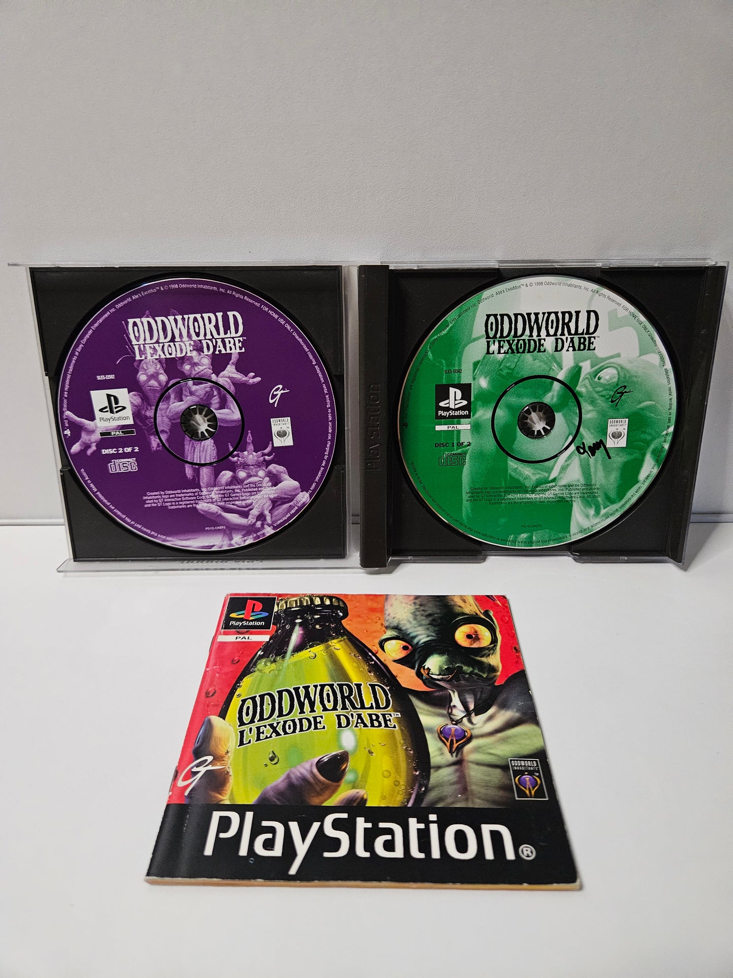 Playstation - Oddworld L'exode d'Abe