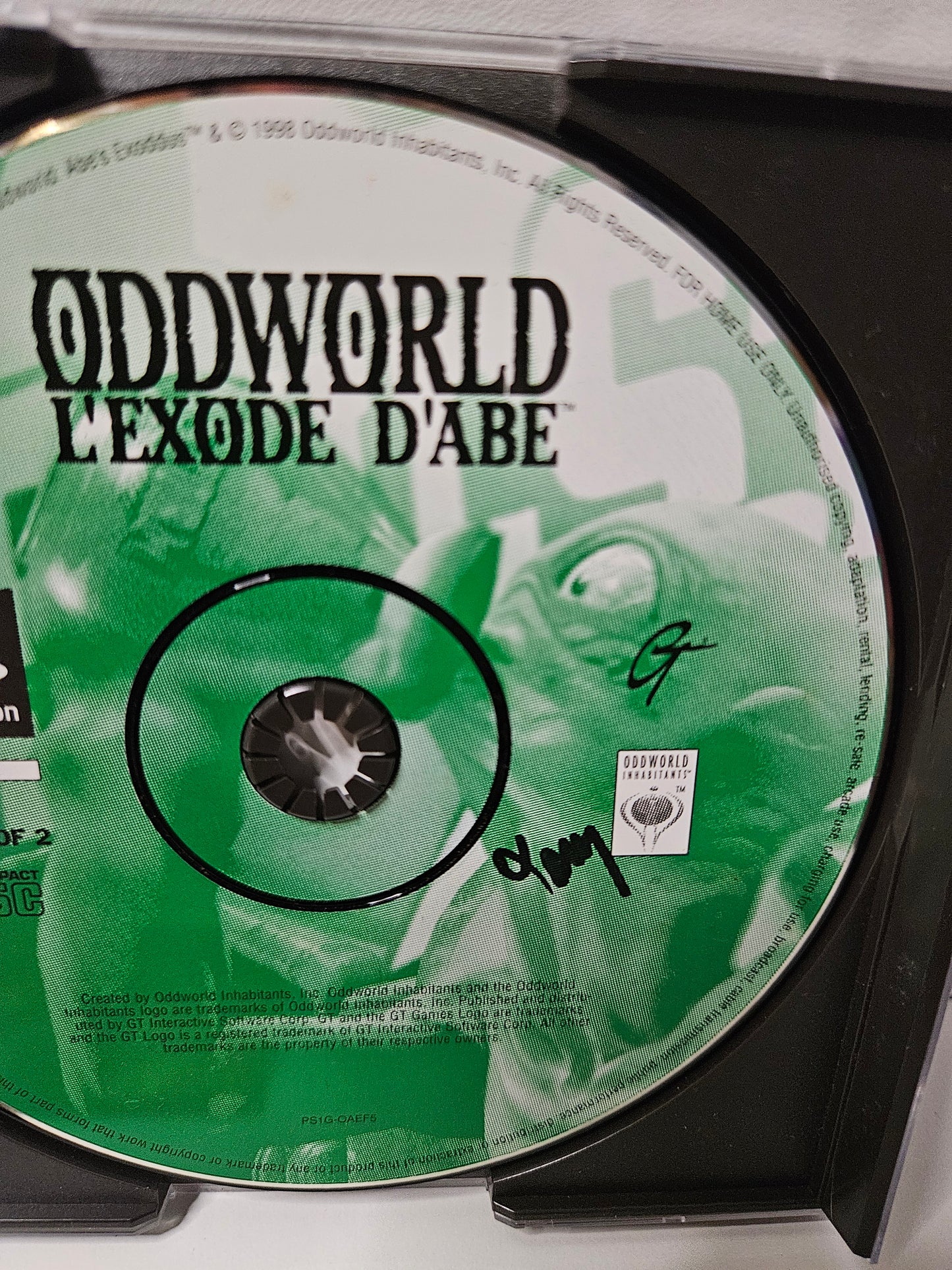 Playstation - Oddworld L'exode d'Abe