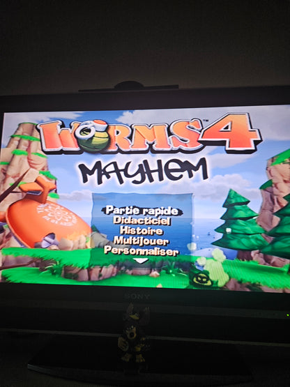 Playstation - Worms 4