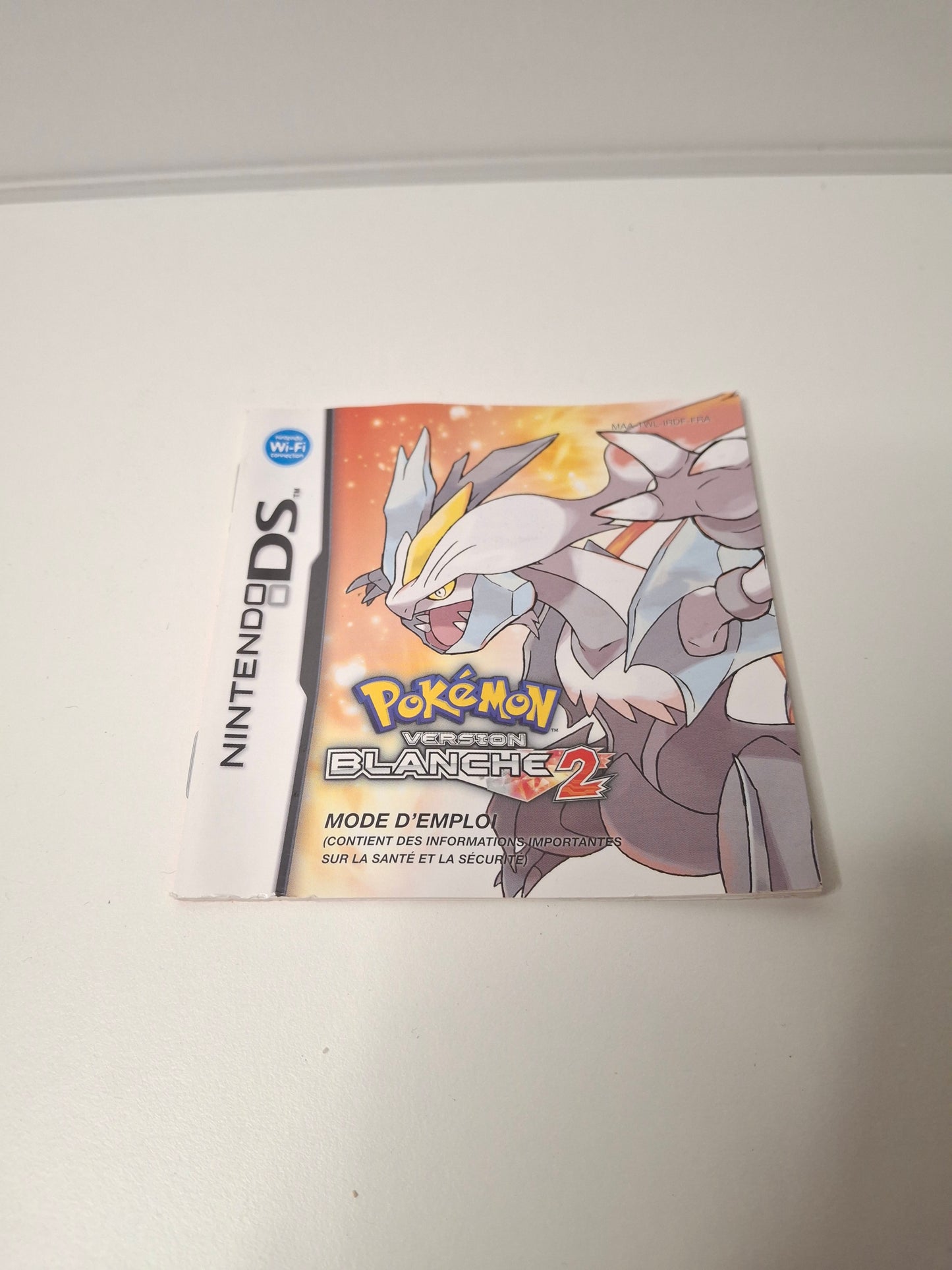 Nintendo DS - Pokémon Version Blanche 2 avec notice