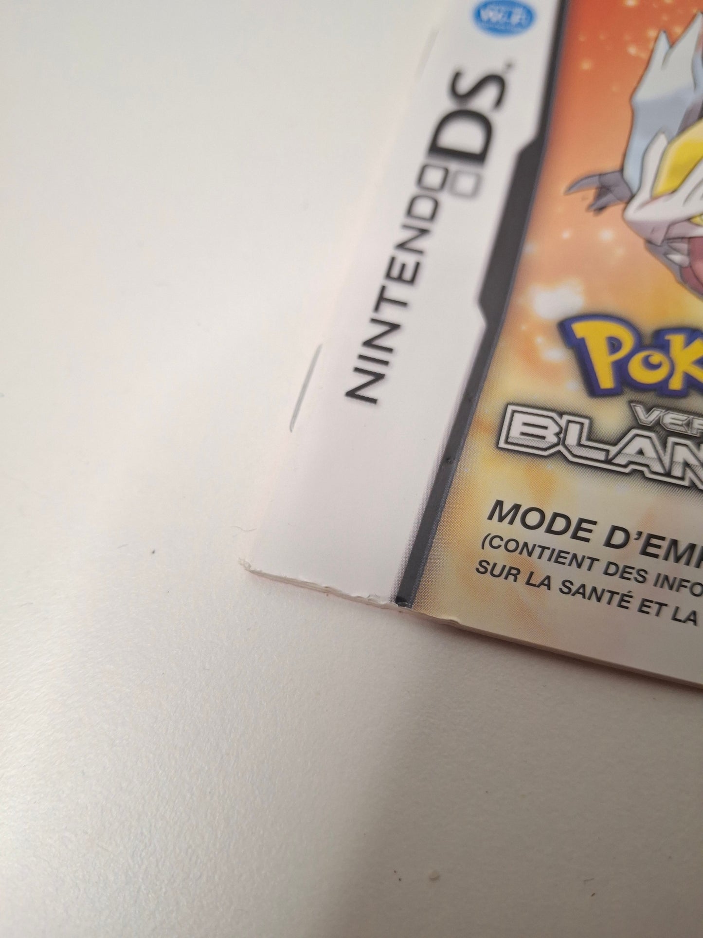 Nintendo DS - Pokémon Version Blanche 2 avec notice