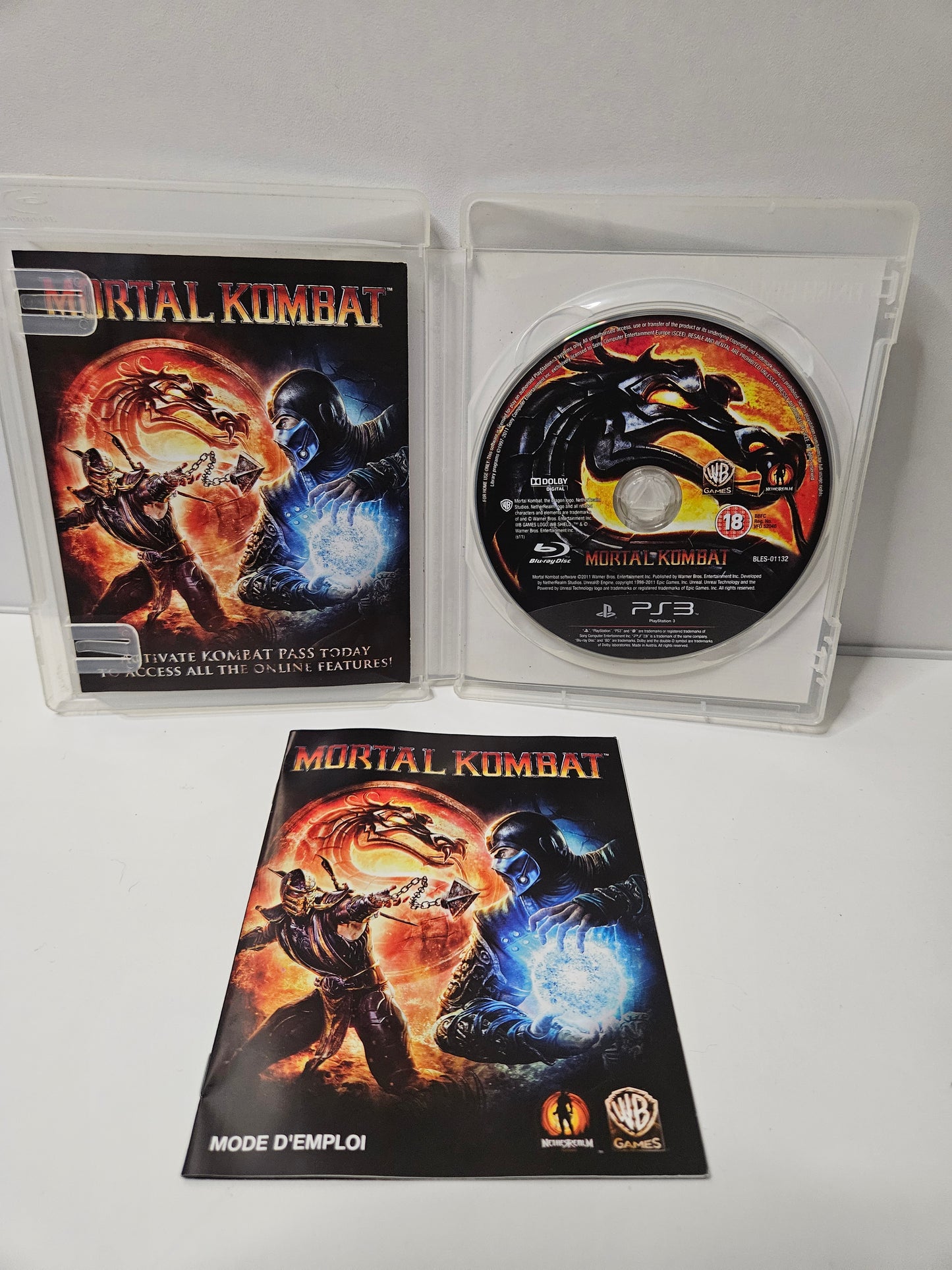 Playstation- Mortal Kombat