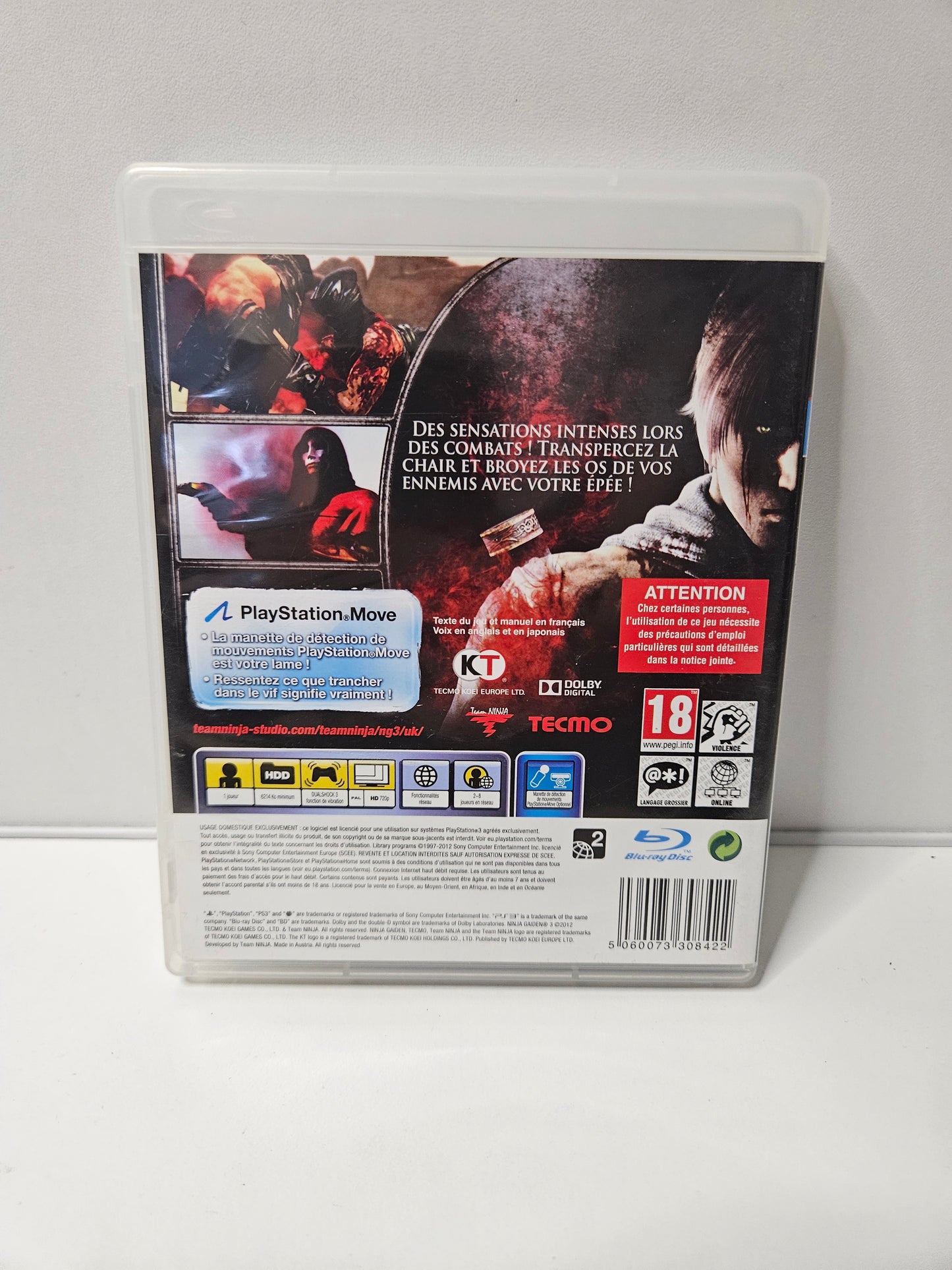 Playstation - Ninja Gaiden 3