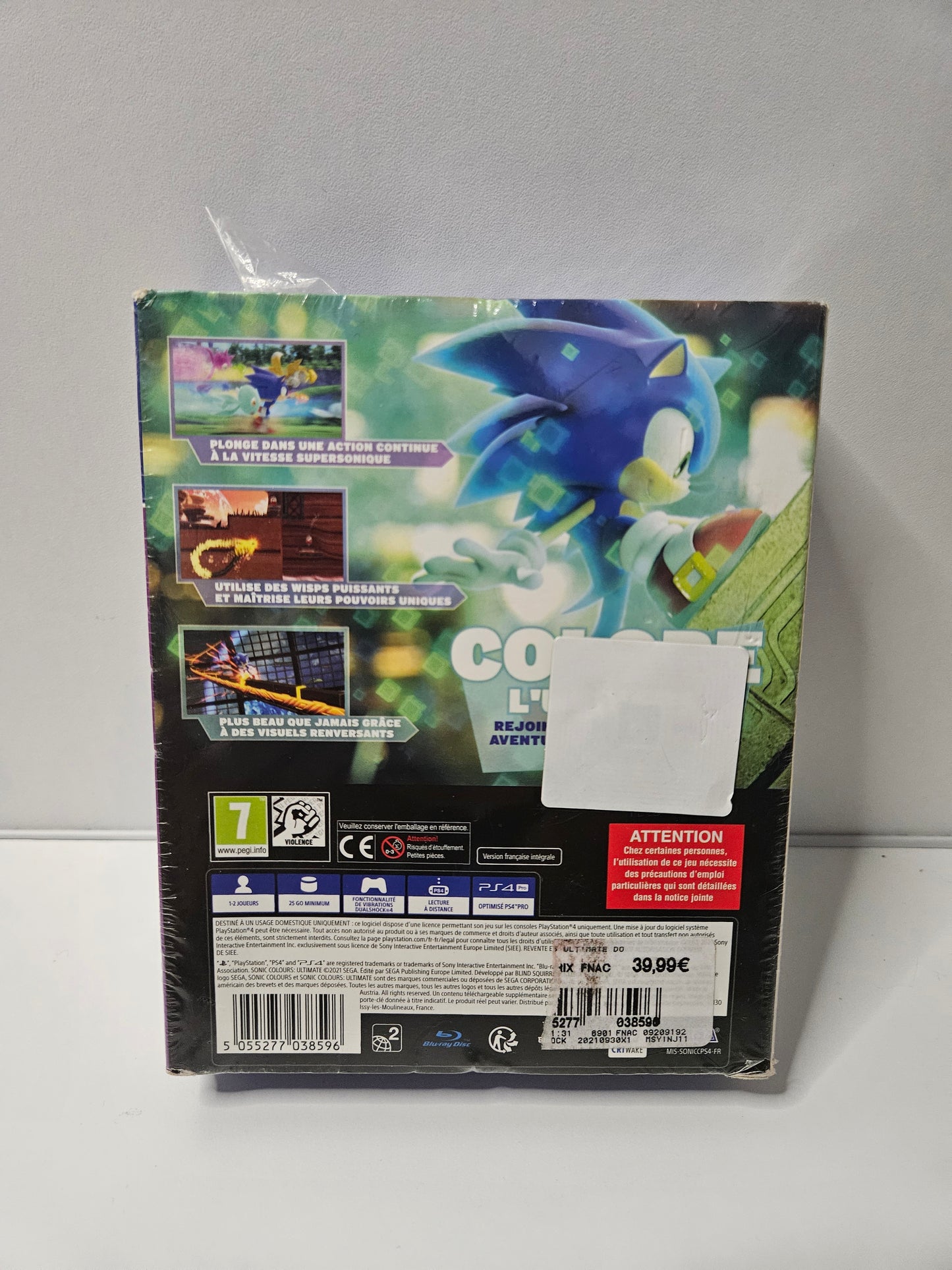 Playstation - Sonic Colours Ultimate Collector