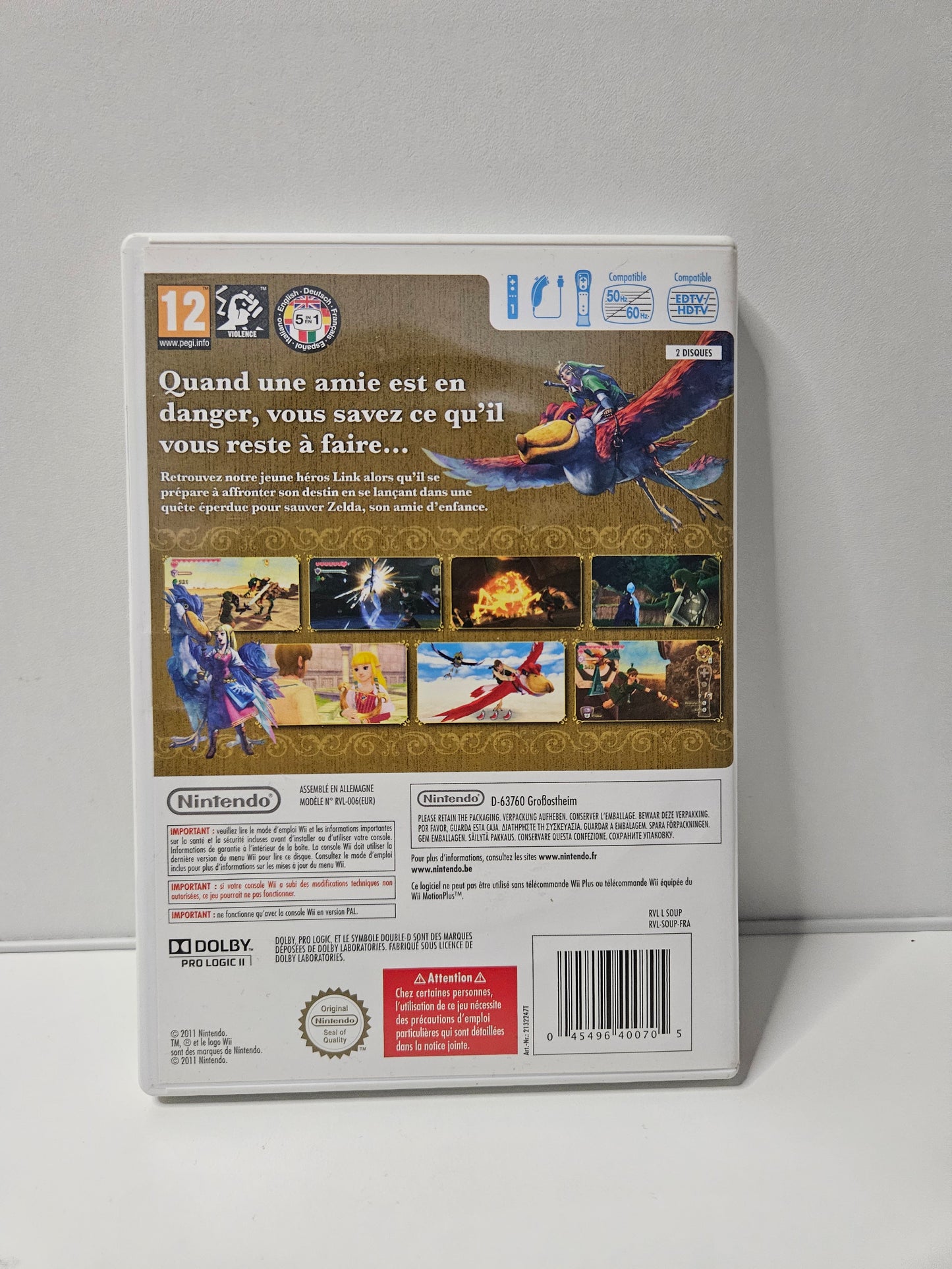 Nintendo - Zelda Skyward Sword Orchestral Edition