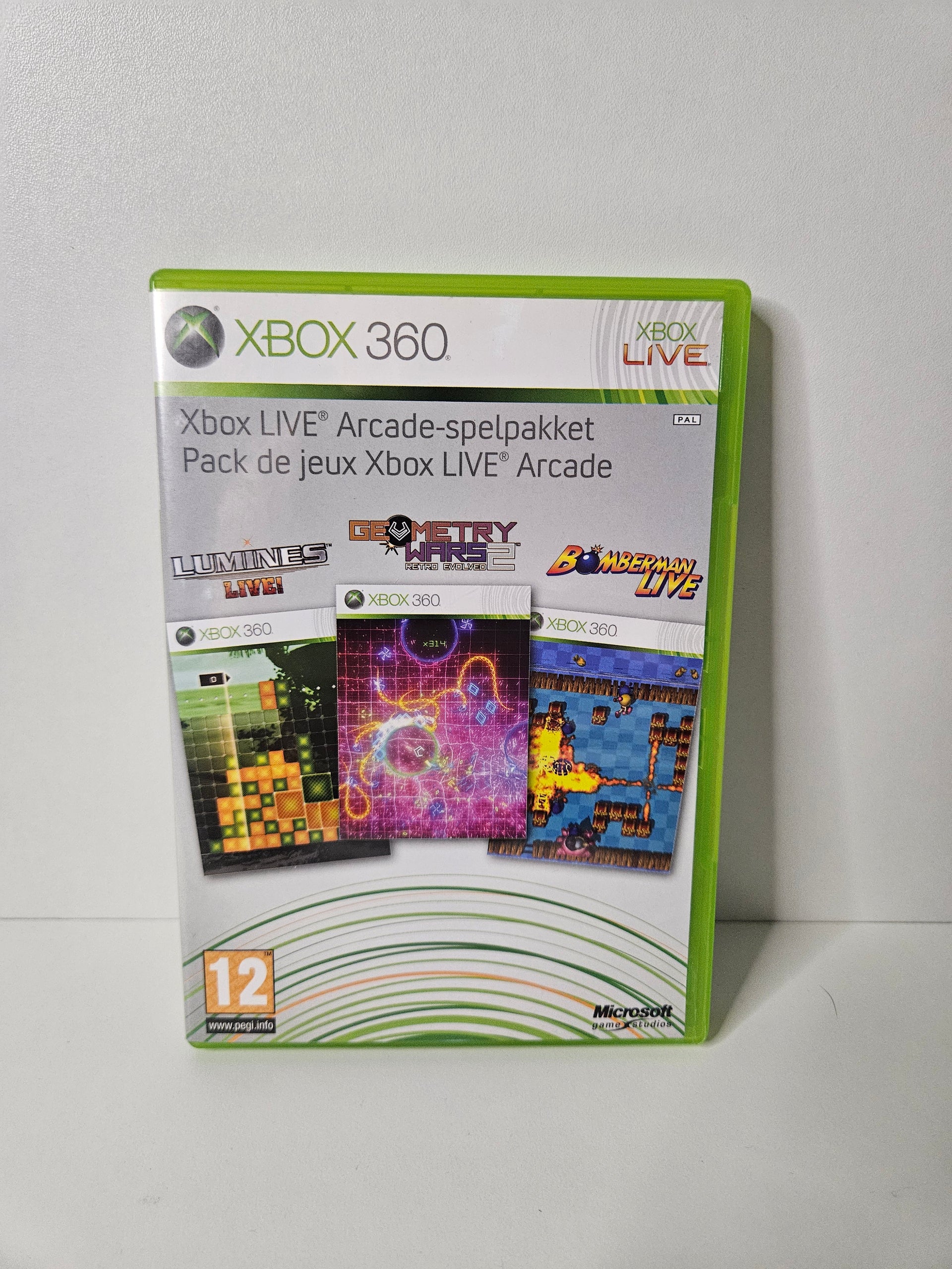 Pack De Jeux Xbox Live Arcade Pour Xbox 360 - Version Française - Bon état
