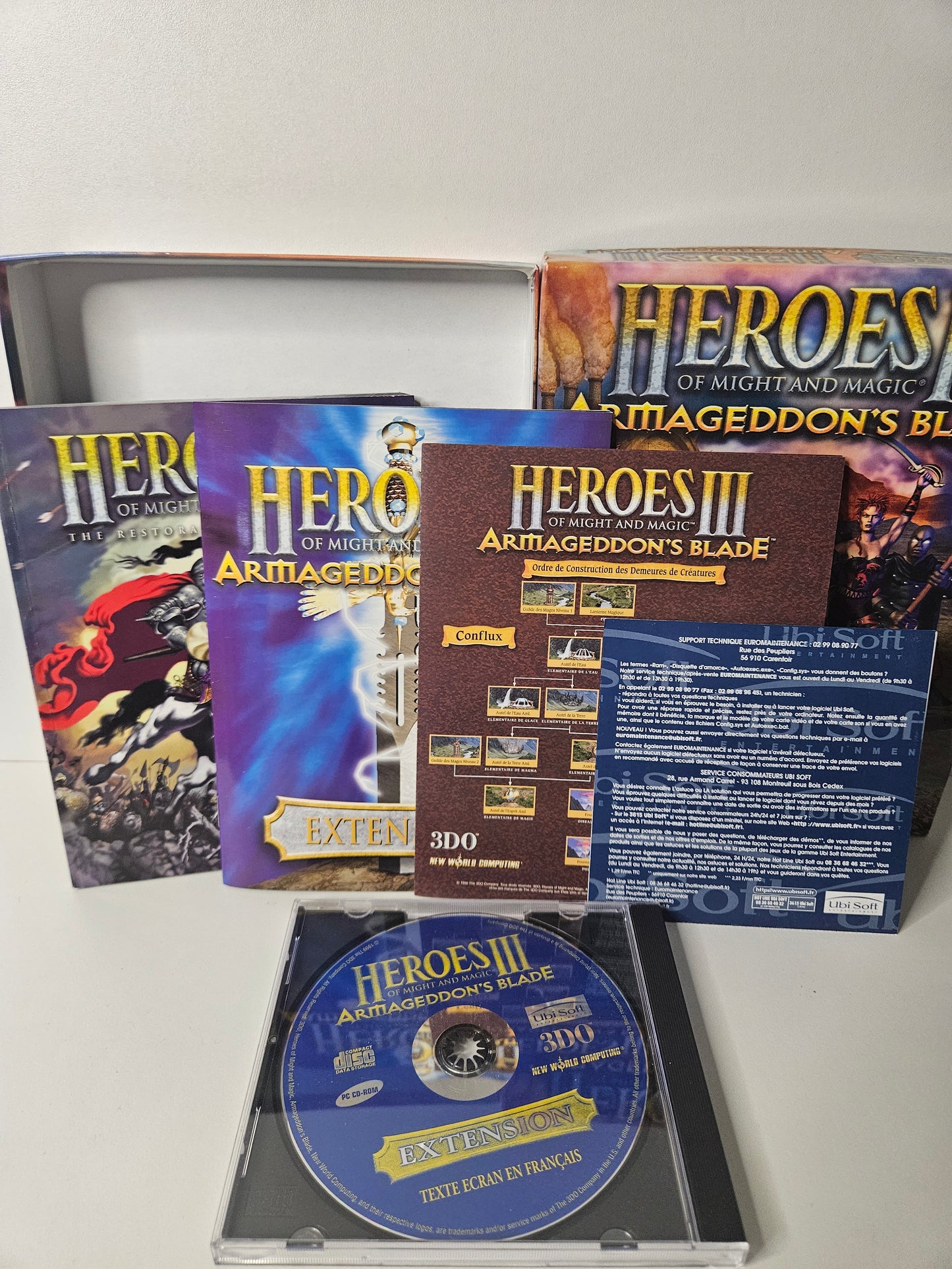 PC - Heroes of Might and Magic III 3 Armageddon's Blade