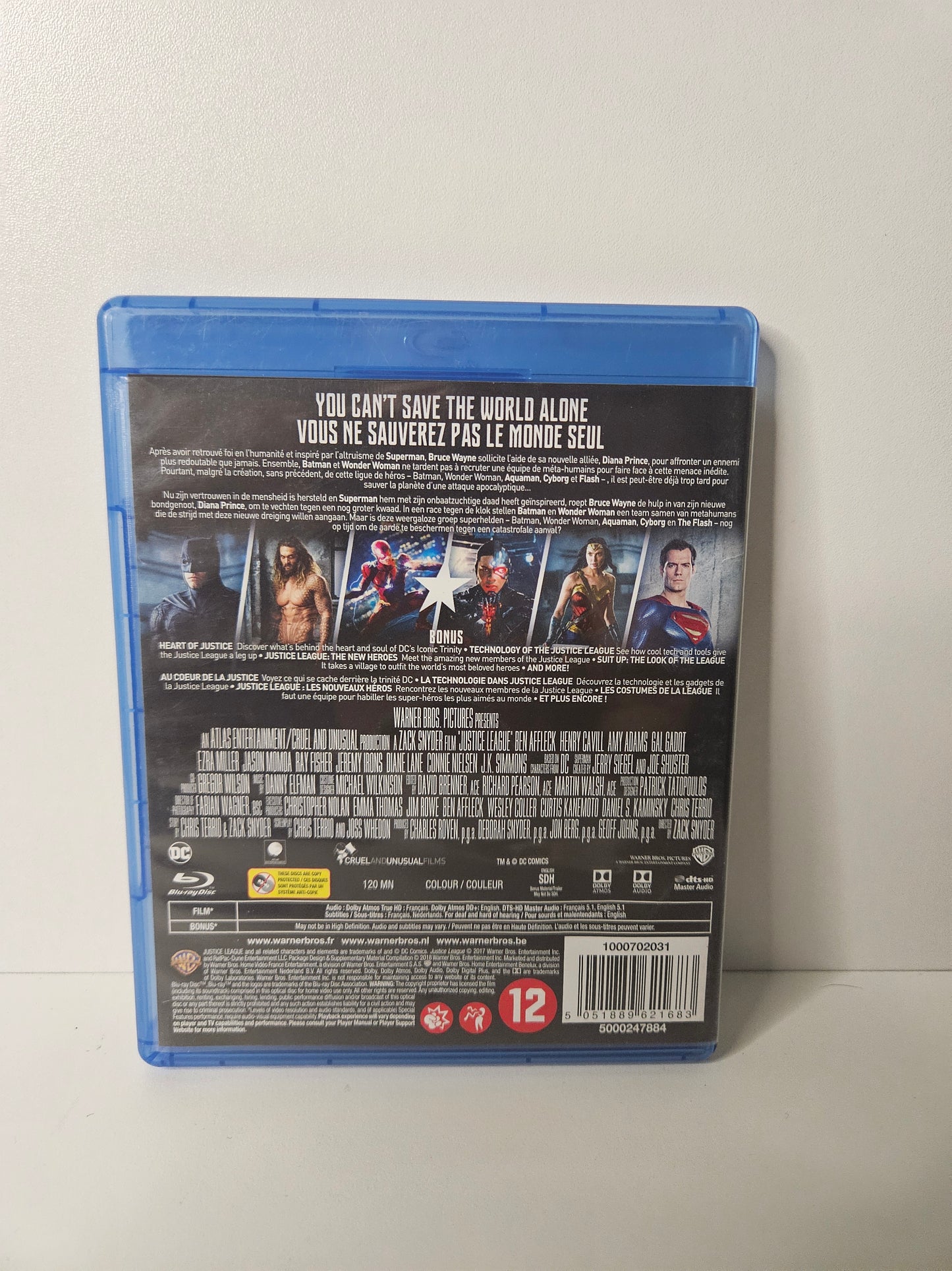 Blu-Ray Justice League