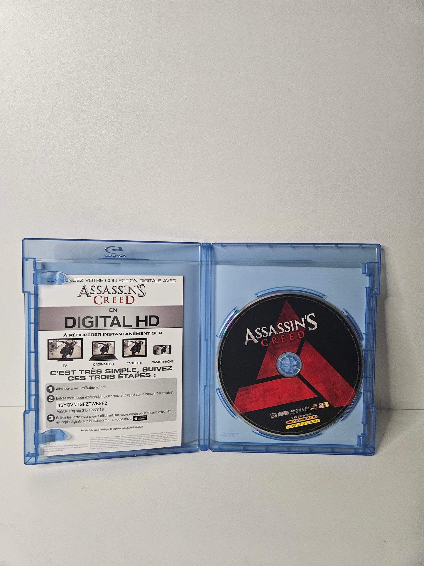 Blu-ray Assasin's Creed