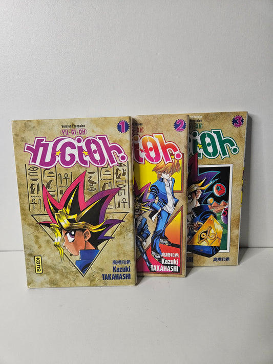 Tome 1 à 3 Yu-gi-oh