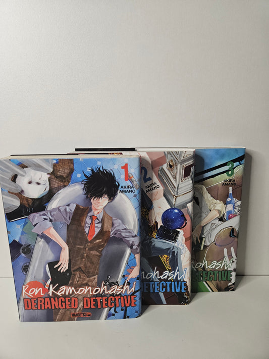 Tome 1 à 3 RON KAMONOHASHI Deranged Detective