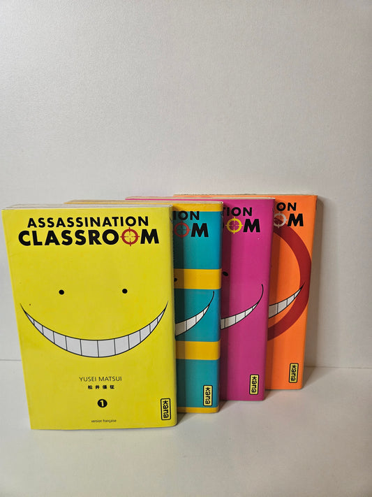 Tome 1 à 4 Assassination Classroom