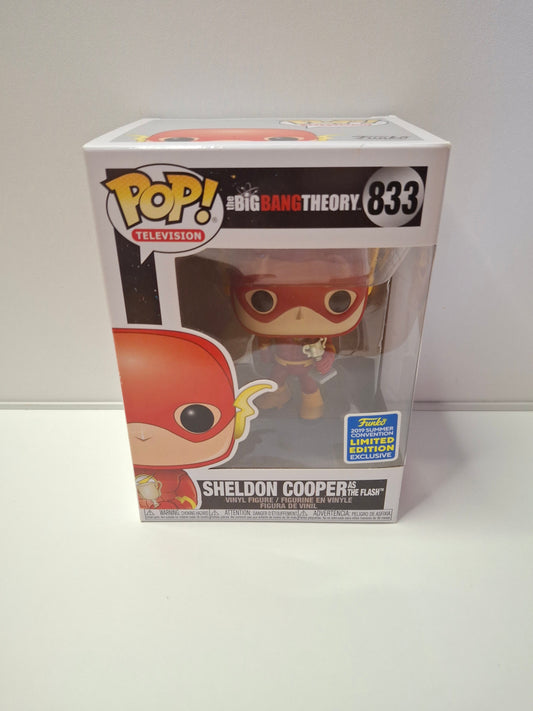 Funko Pop Big Bang Theory Sheldon Cooper As The Flash