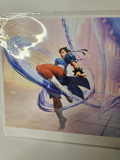 Lithographie Street Fighter Chun-Li