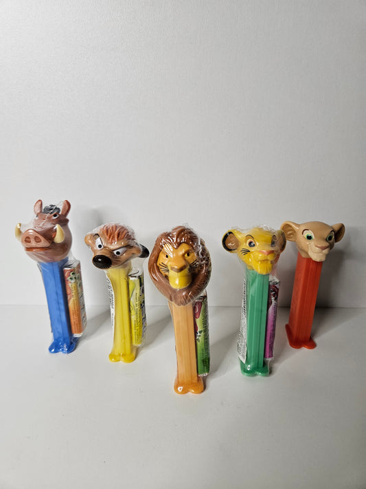 Lot PEZ Roi lion