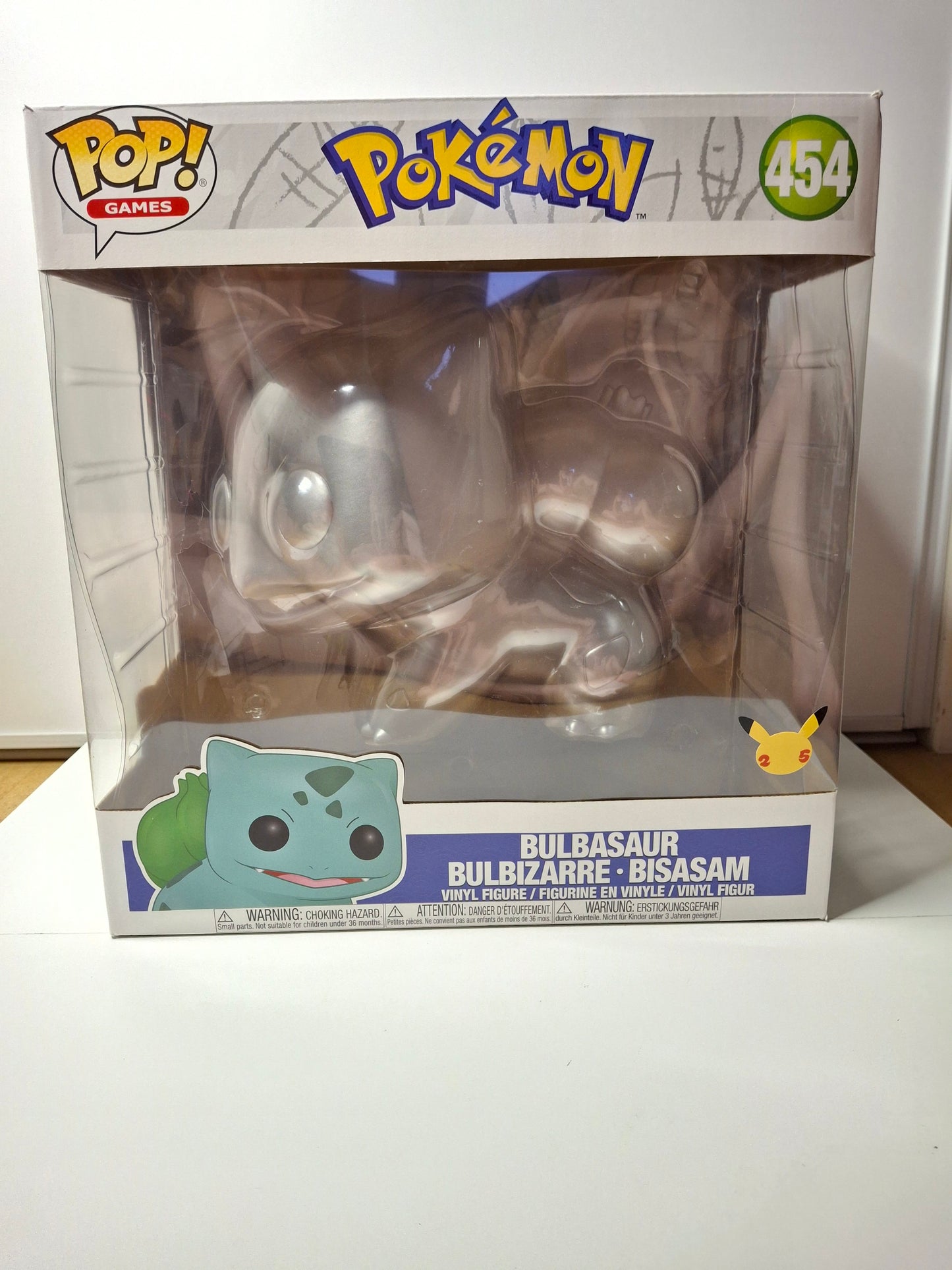 Funko Pop Jumbo Pokémon Bulbizarre 25th