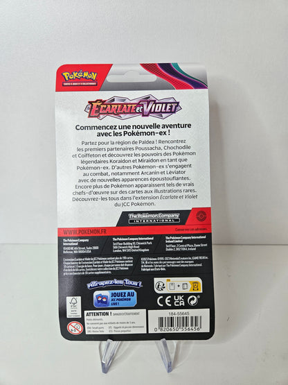 Booster Blister Ecarlate et Violet