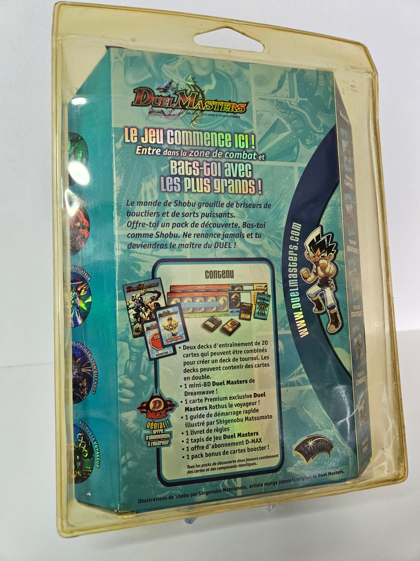 Deck Cartes Duel Masters Blister Rigide