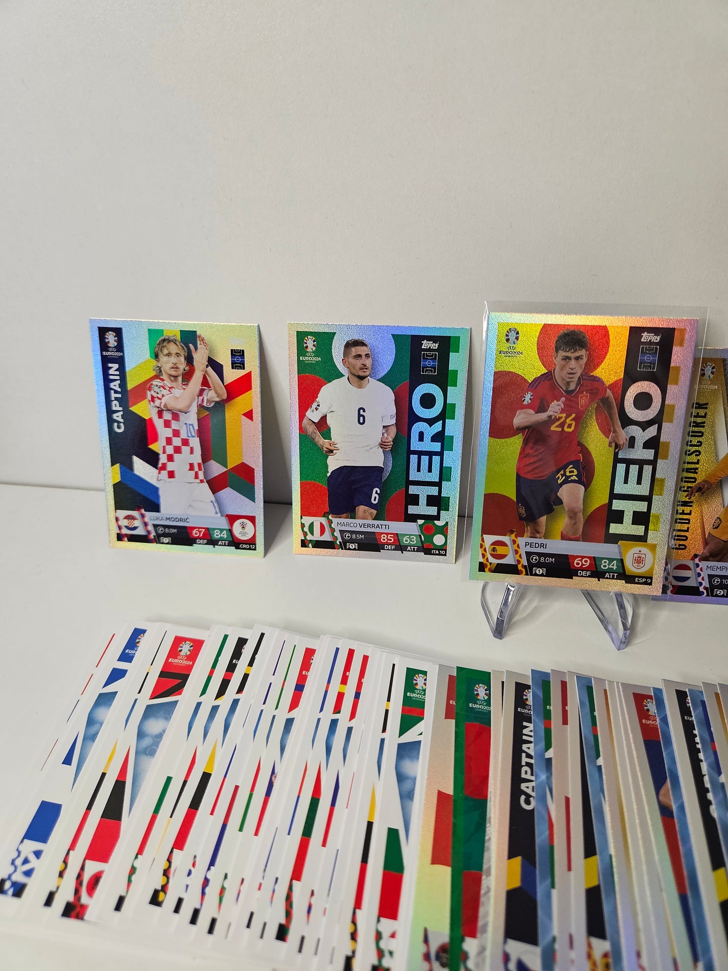 Lot carte de foot EURO 2024