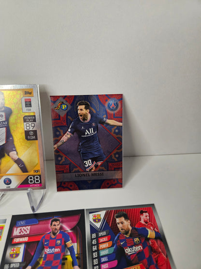 Lot Carte Lionel Messi