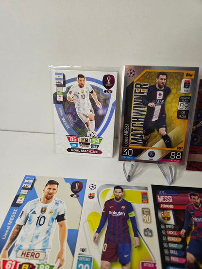 Lot Carte Lionel Messi