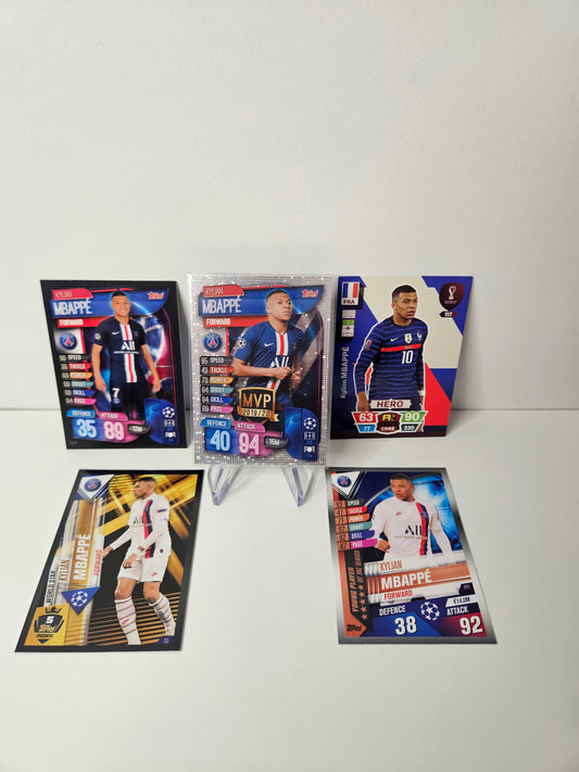 Lot cartes Mbappe