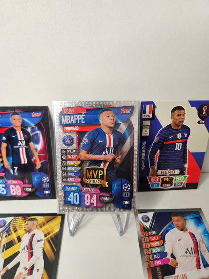 Lot cartes Mbappe