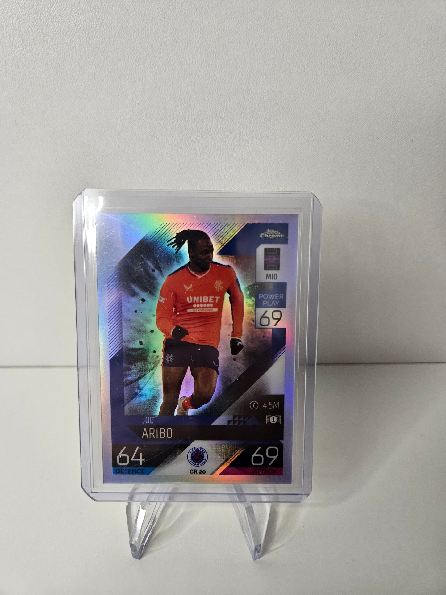 Joe Aribo Match Attax Topps Chrome