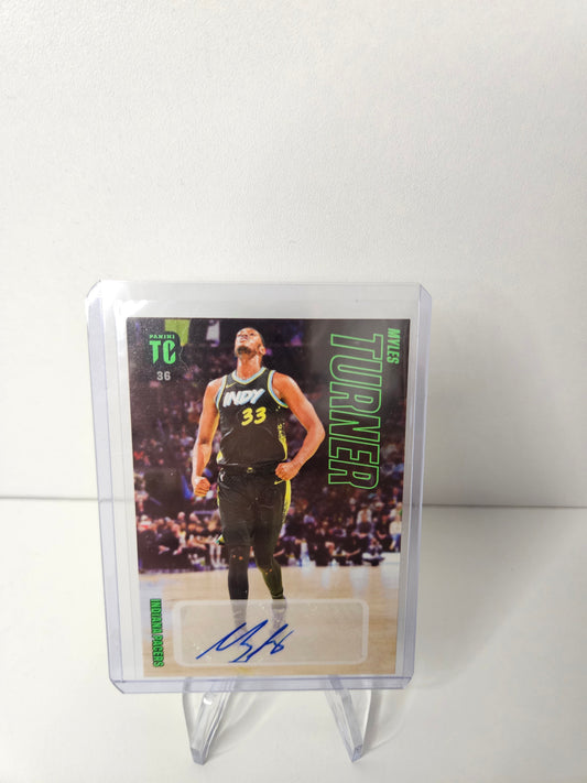 Myles Turner Auto Basket Top Class