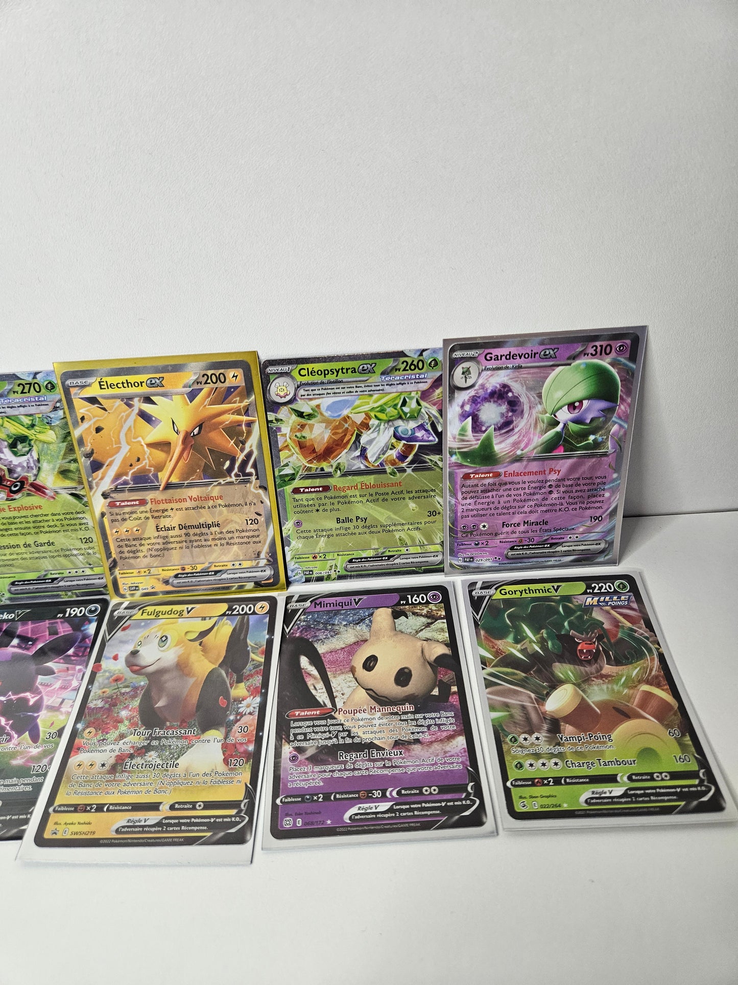 Lot de 10 Ultra Rare Pokémon