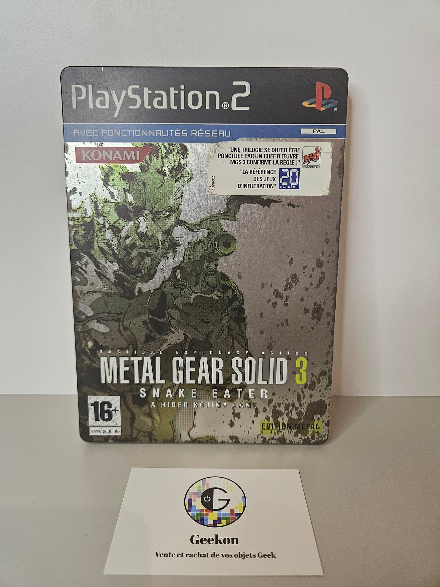 Playstation - Metal Gear Solid 3 Snake Eater