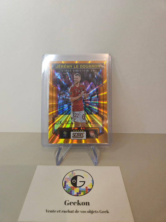 Jérémy le Douaron "SB29" Orange Laser 13/35 Panini Score Ligue 1 2023/2024