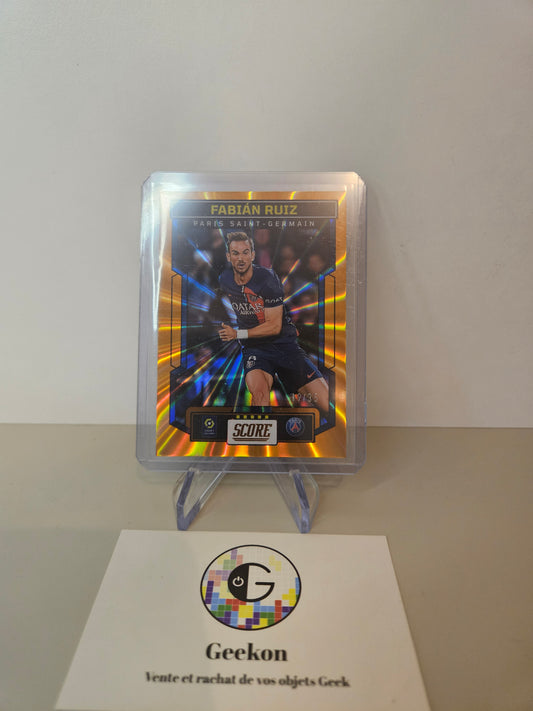 2023-24 panini score ligue 1 Fabian Ruiz /35 Paris saint germain PSG 2024