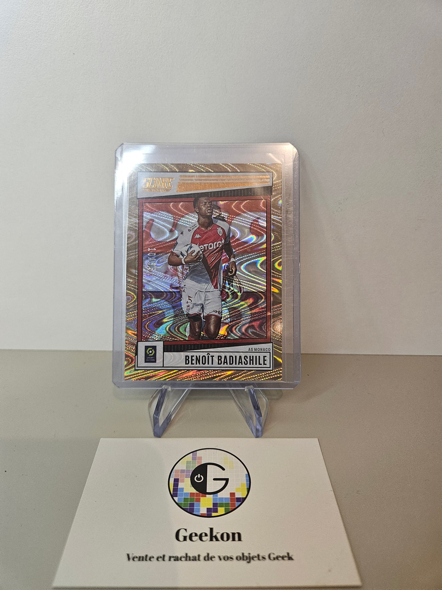 2022/2023Panini Score Ligue 1 Benoit Badiashile /55 AS MONACO