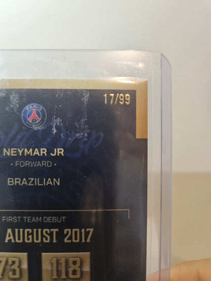 PSG Paris Saint-Germain 2022/23 - Neymar Jr Gold Drip parallèle 17/99