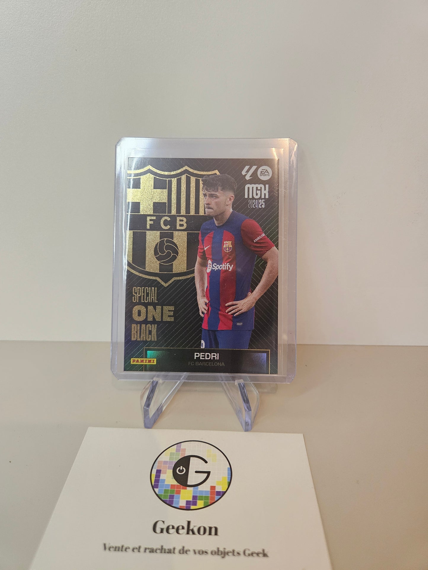 Panini Pedri Megacracks Special One Black 2024 2025 Fc Barcelone