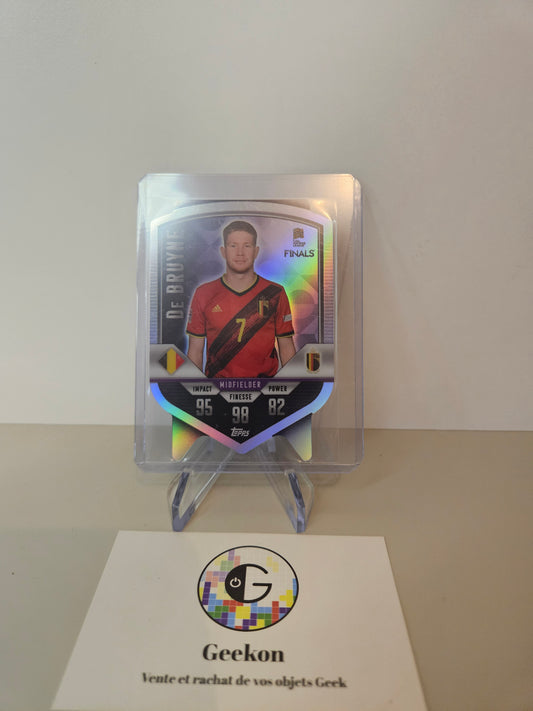 Road to Nations League 2022 DC03 - De Bruyne - Chrome Shield Die-Cut - 2022