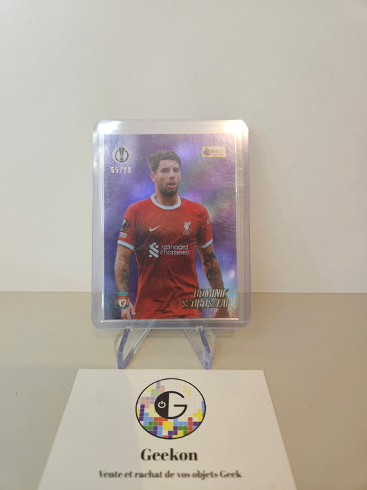 2023/24 Topps Merlin Heritage - Dominik Szoboszlai 65/99 - LIVERPOOL