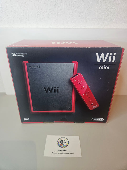 Wii Mini Rouge et noir