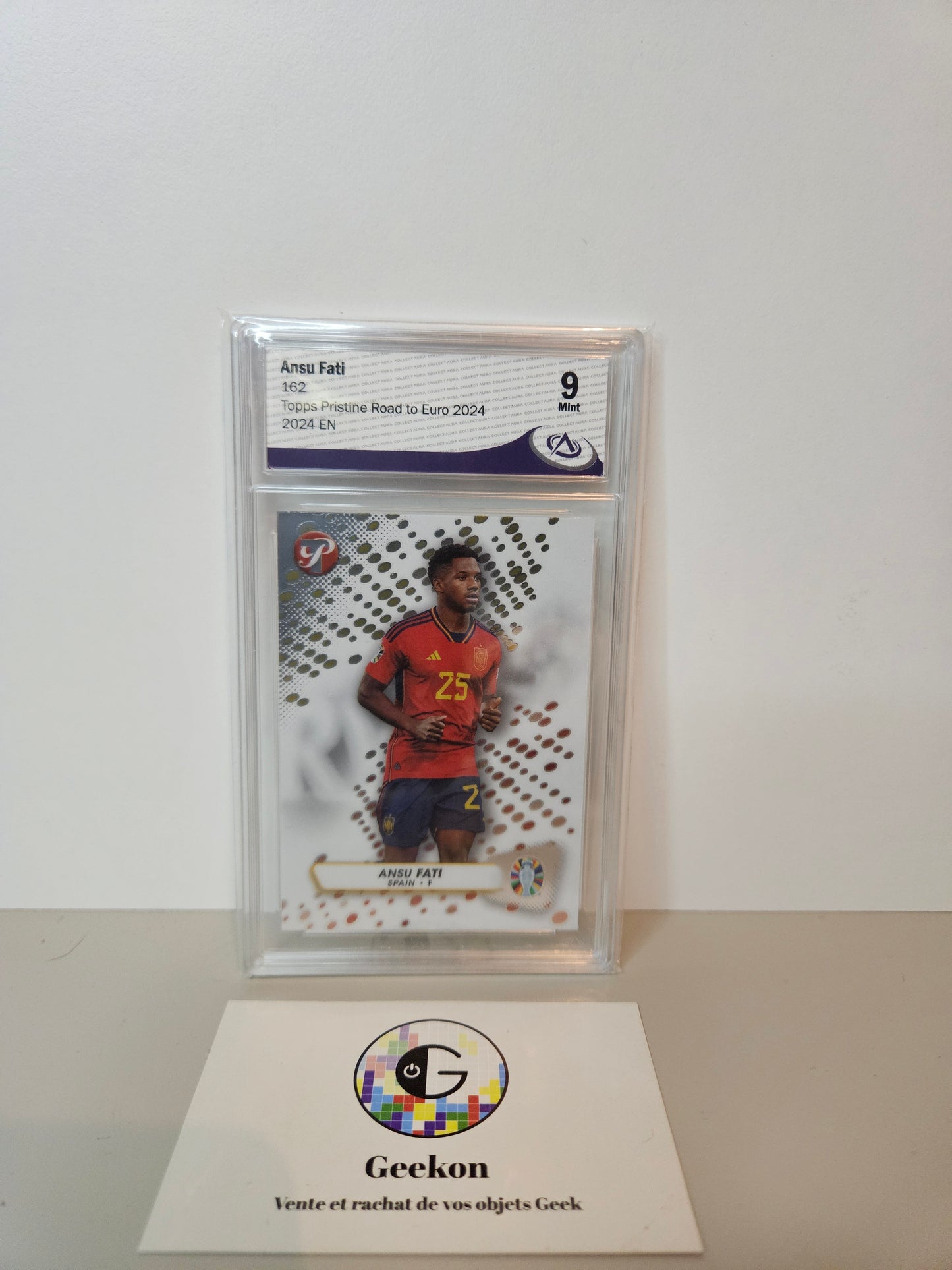 Ansu Fati Topps Prisitne Euro 2024