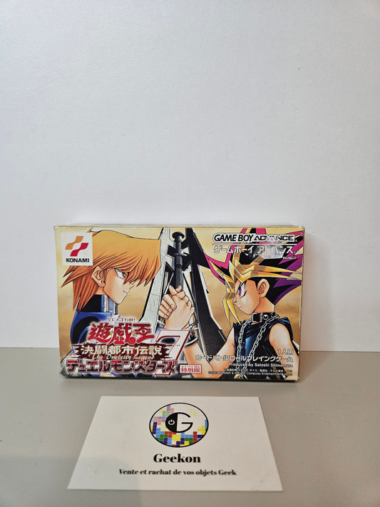 Yu-Gi-Oh The Duelcity Legend Game Boy Advance GBA Gameboy jap