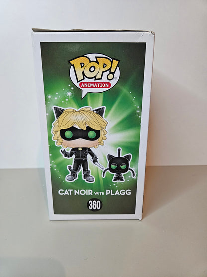 Funko Pop Miracoulous Cat Noir 360 Damaged Box