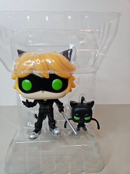 Funko Pop Miracoulous Cat Noir 360 Damaged Box