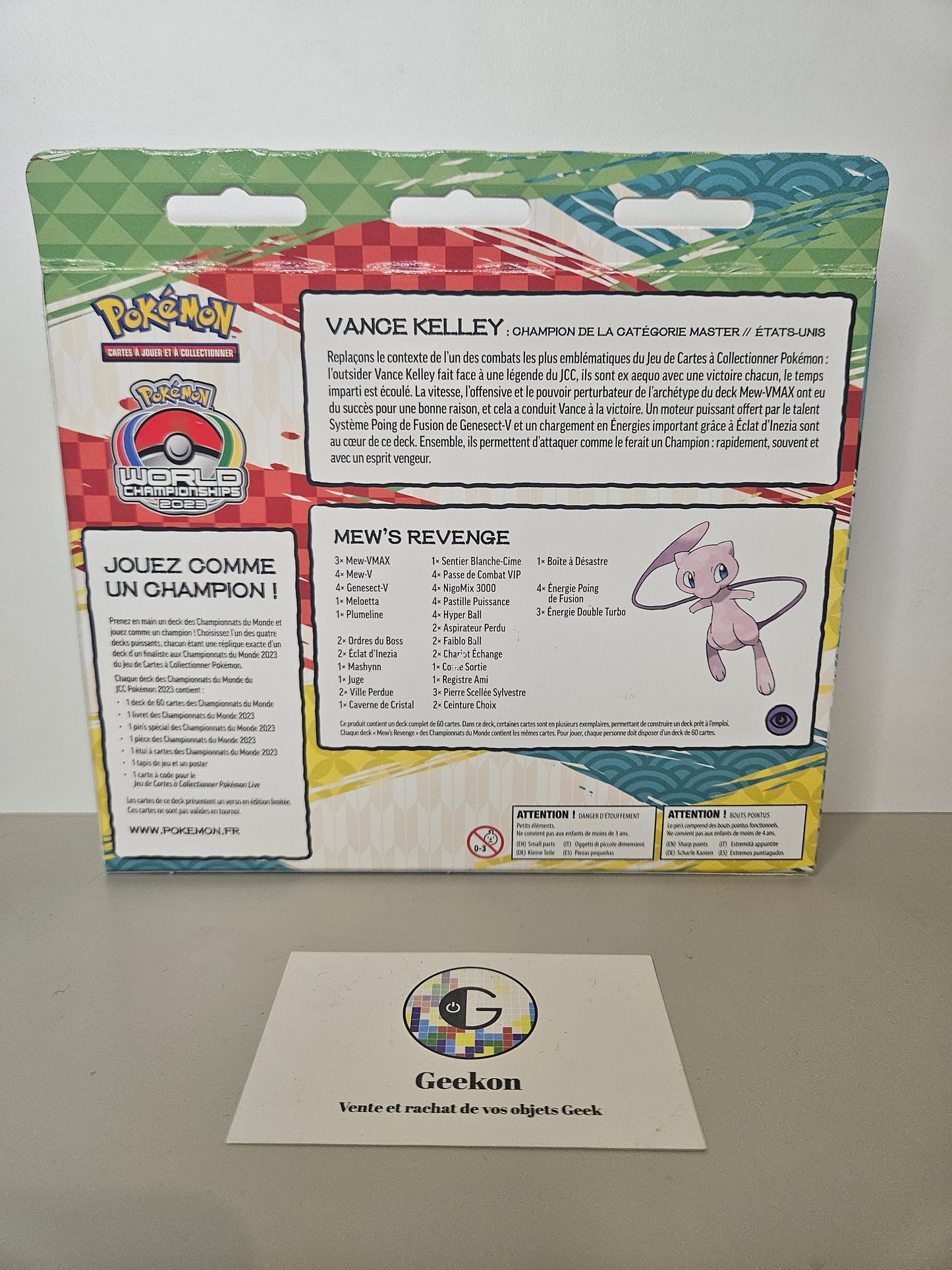 Deck Pokémon Mew World Championship 2023