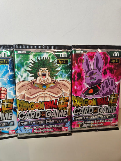Booster Art Set Dragon Ball Super Card Game B01