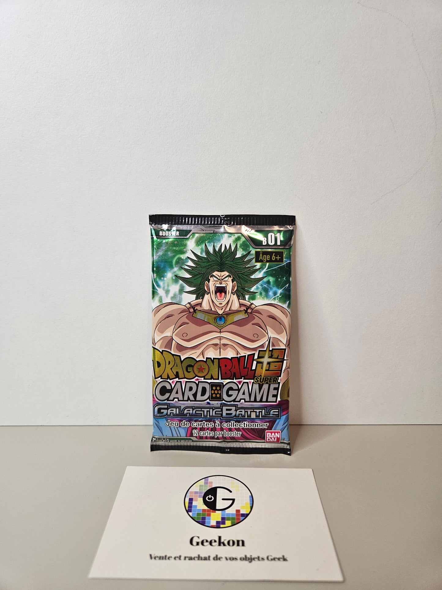 Booster Broly Dragon Ball Super Card Game B01