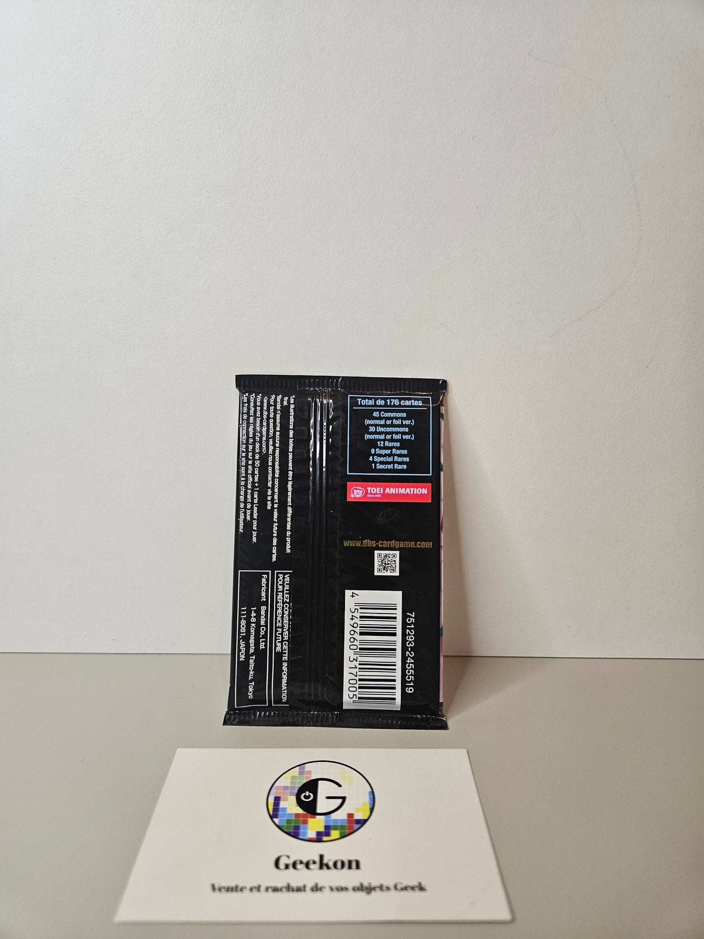 Booster Dragon Ball Super Card Game TB01